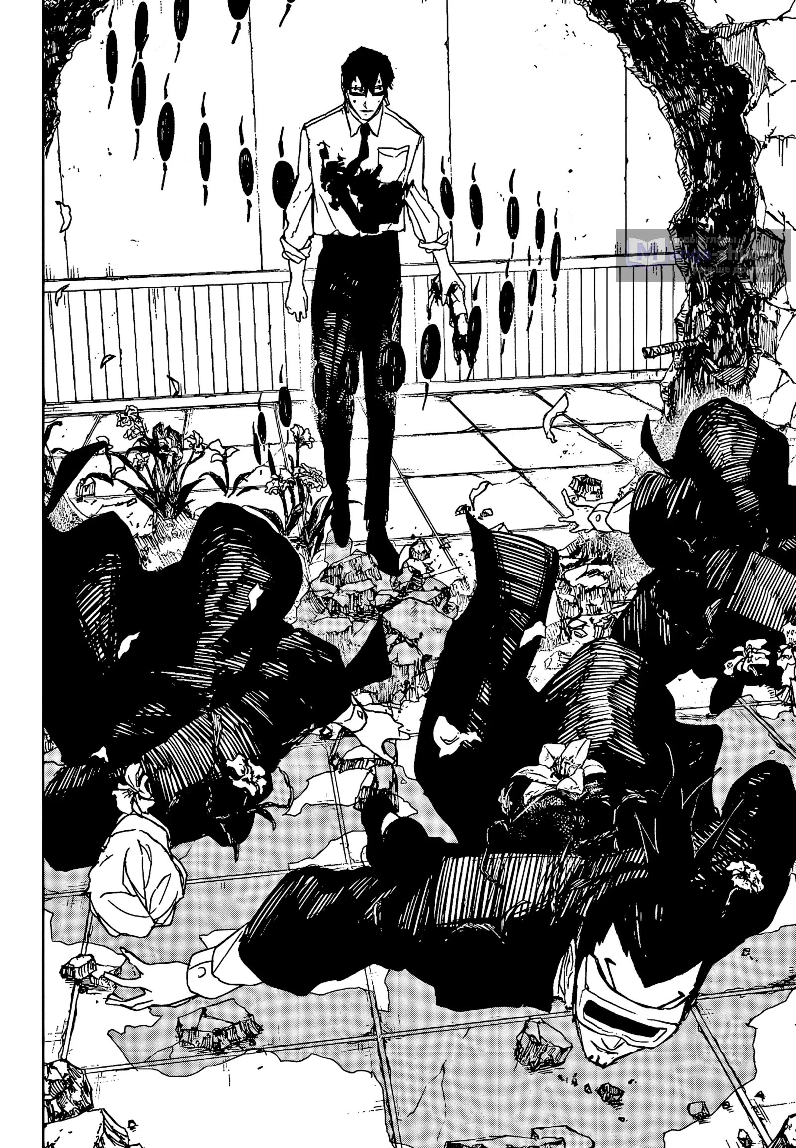 Страница 14 главы 99 манги Кагурабачи / Kagurabachi