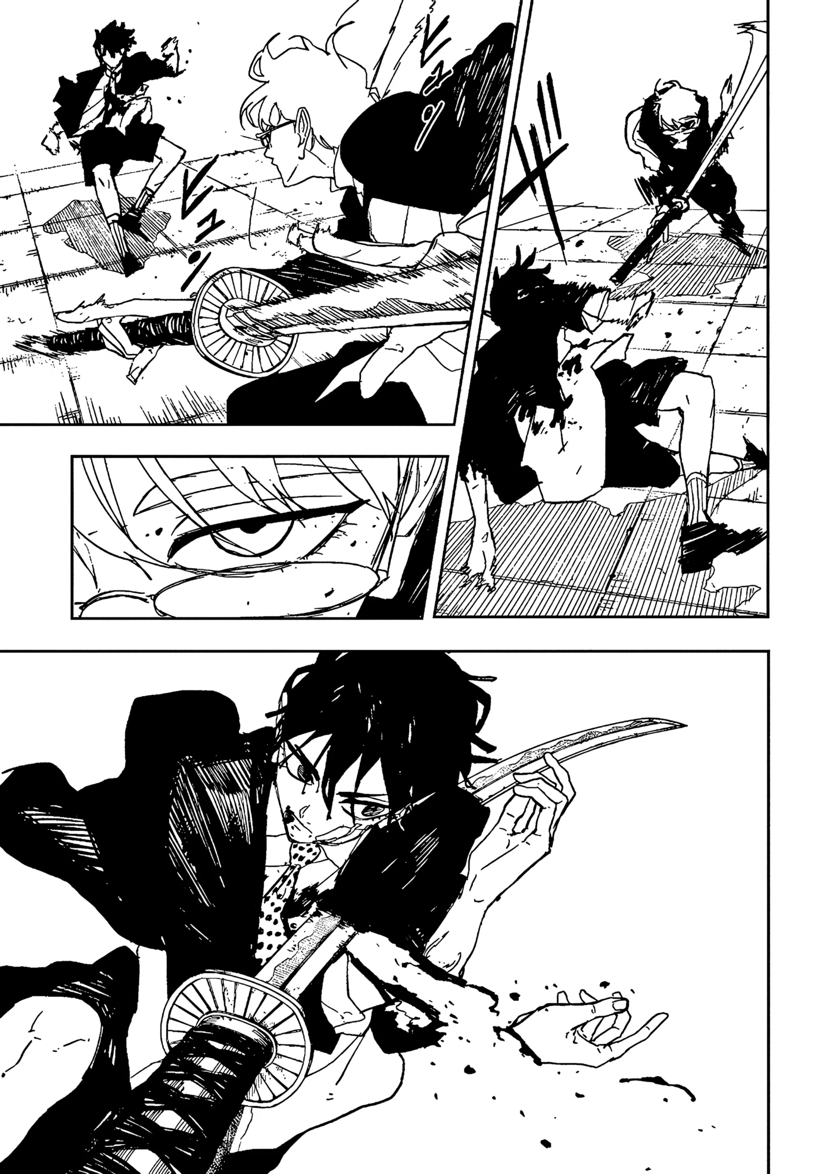 Страница 7 главы 99 манги Кагурабачи / Kagurabachi