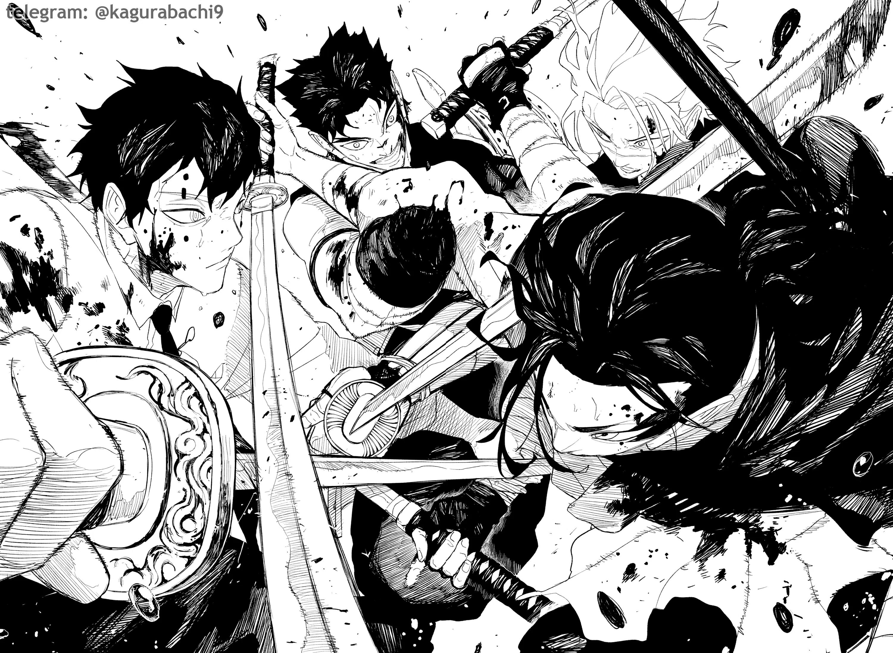 Страница 6 главы 93 манги Кагурабачи / Kagurabachi