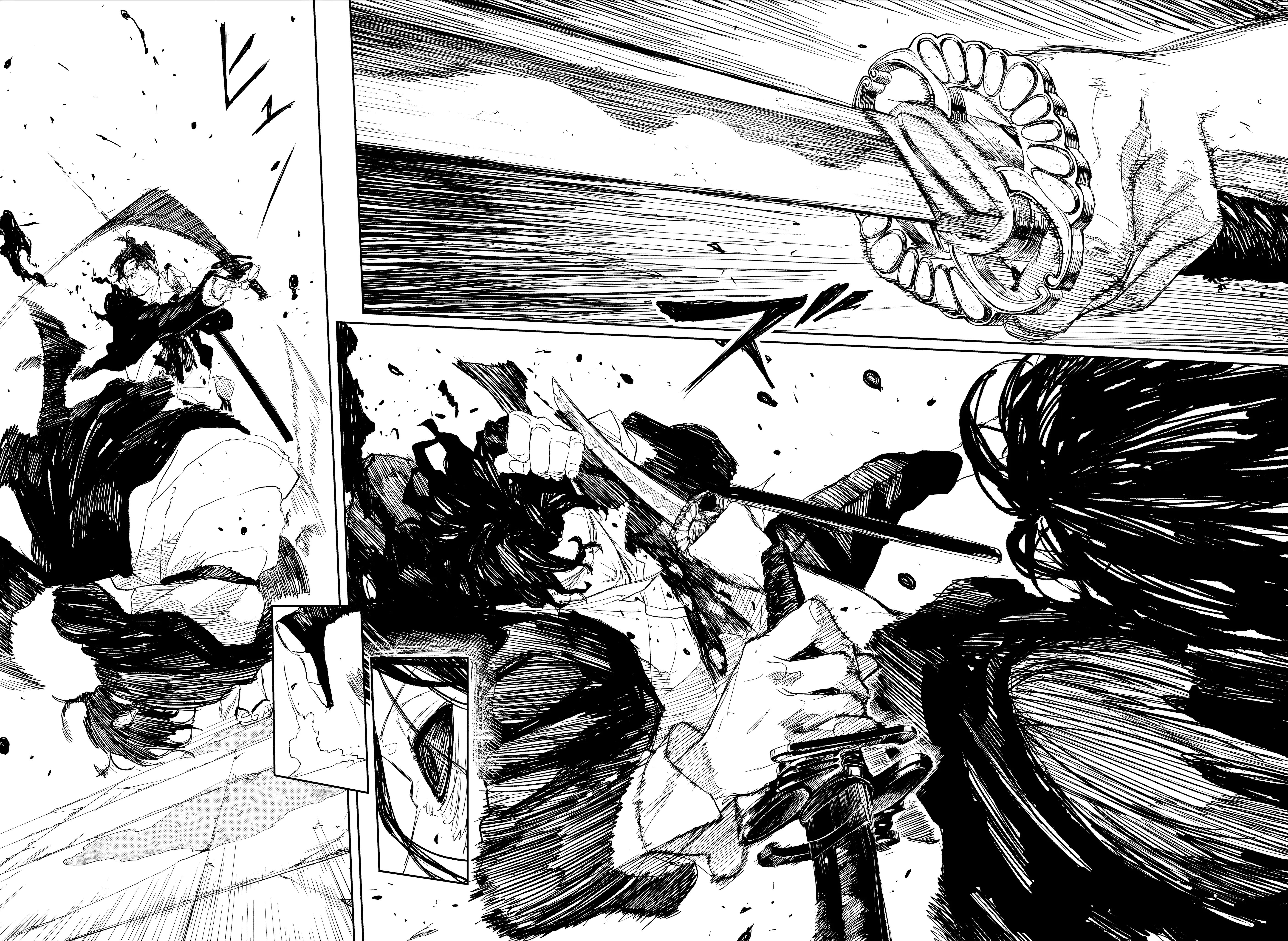 Страница 9 главы 110 манги Кагурабачи / Kagurabachi