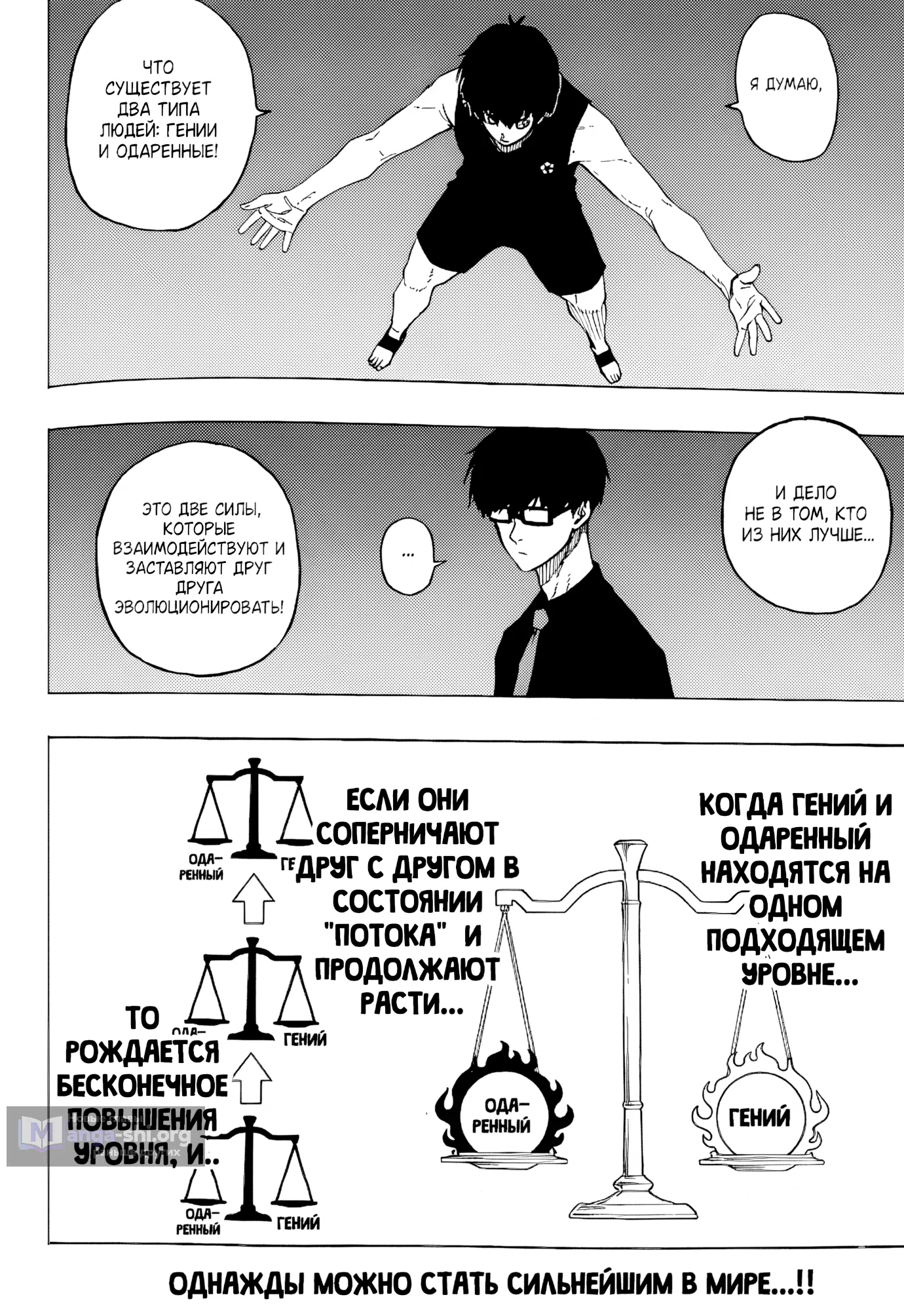 Страница 7 главы 328 манги Синяя тюрьма: Блю лок / Blue lock