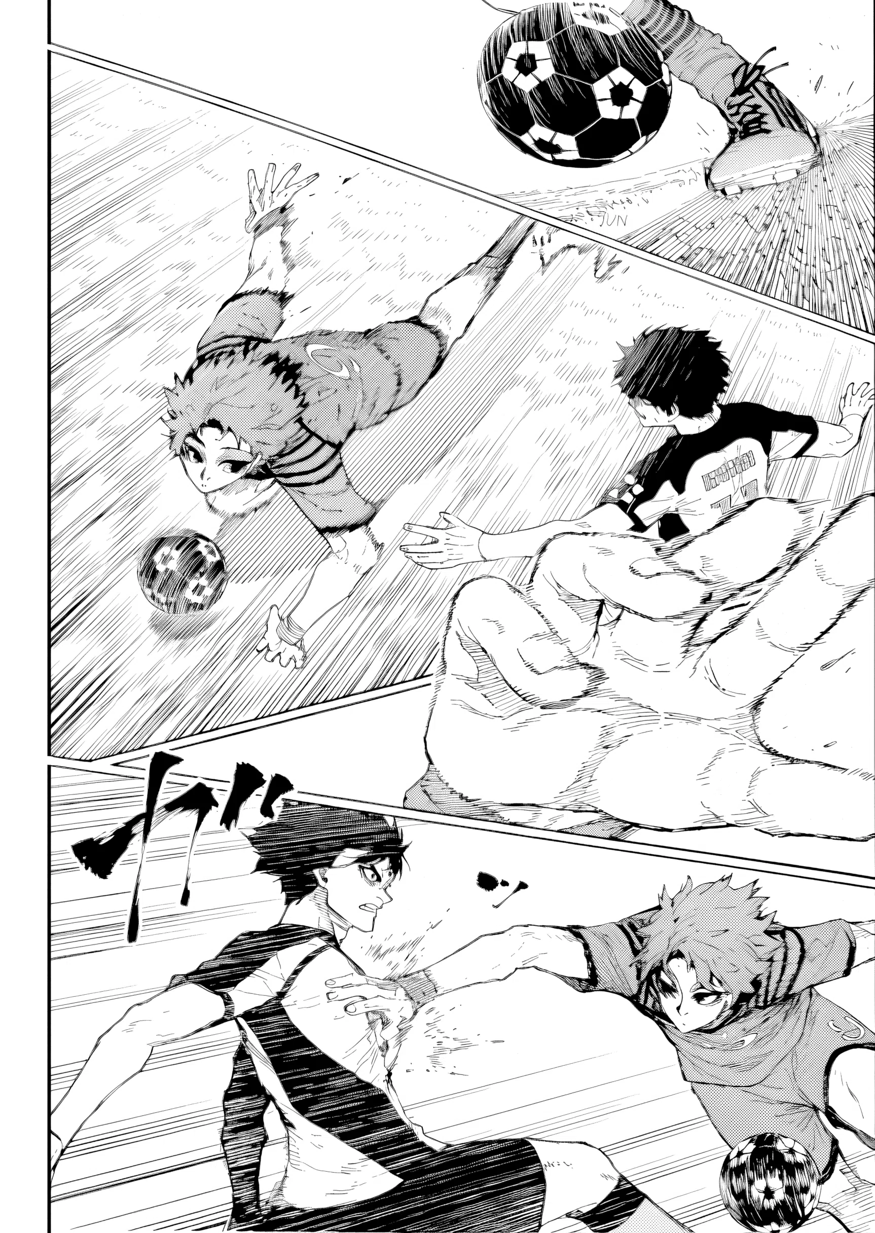 Страница 10 главы 330 манги Синяя тюрьма: Блю лок / Blue lock