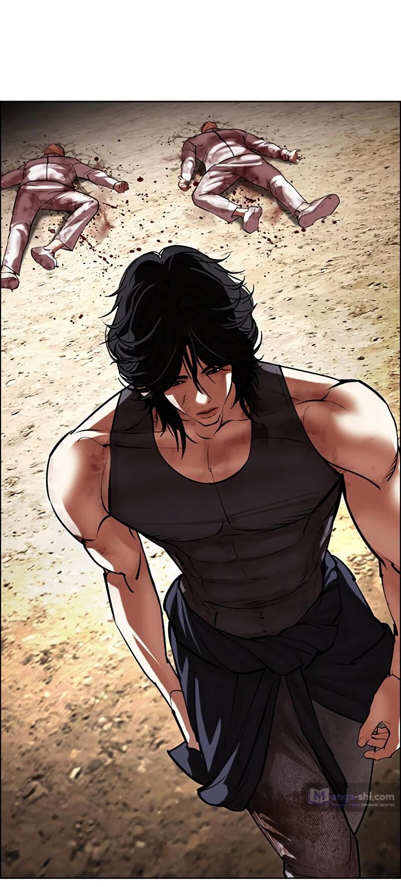 Страница 124 главы 490 манги Лукизм / Lookism