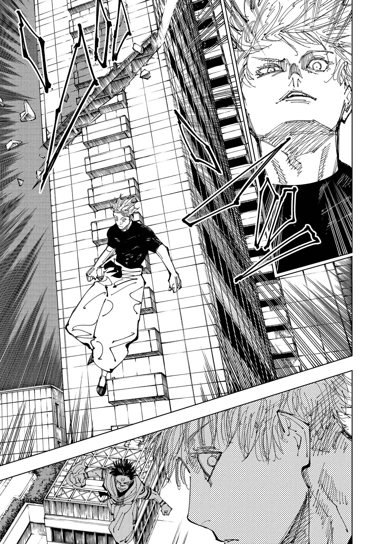 Страница 14 главы 224 манги Магическая битва / Jujutsu Kaisen