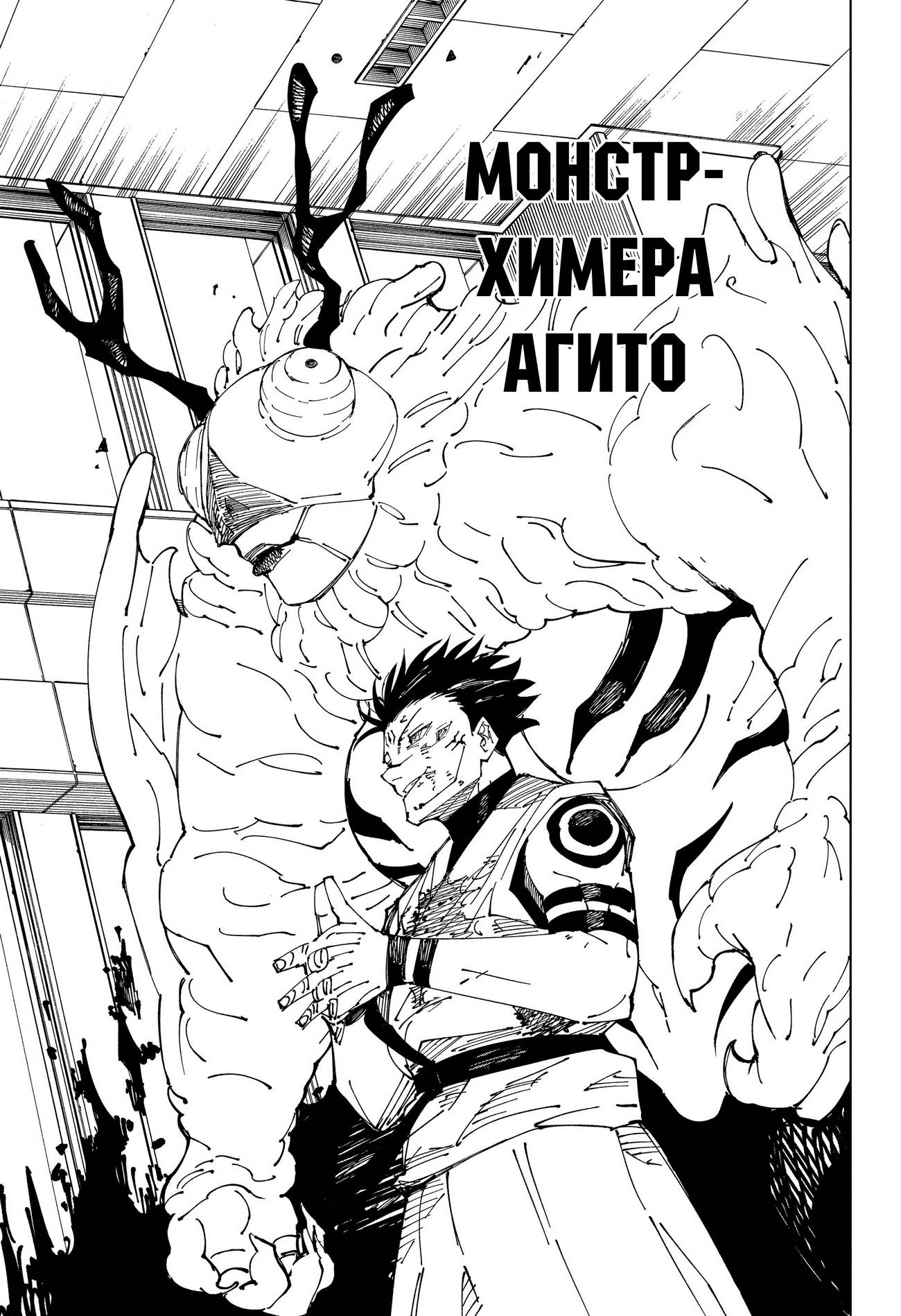 Страница 14 главы 233 манги Магическая битва / Jujutsu Kaisen