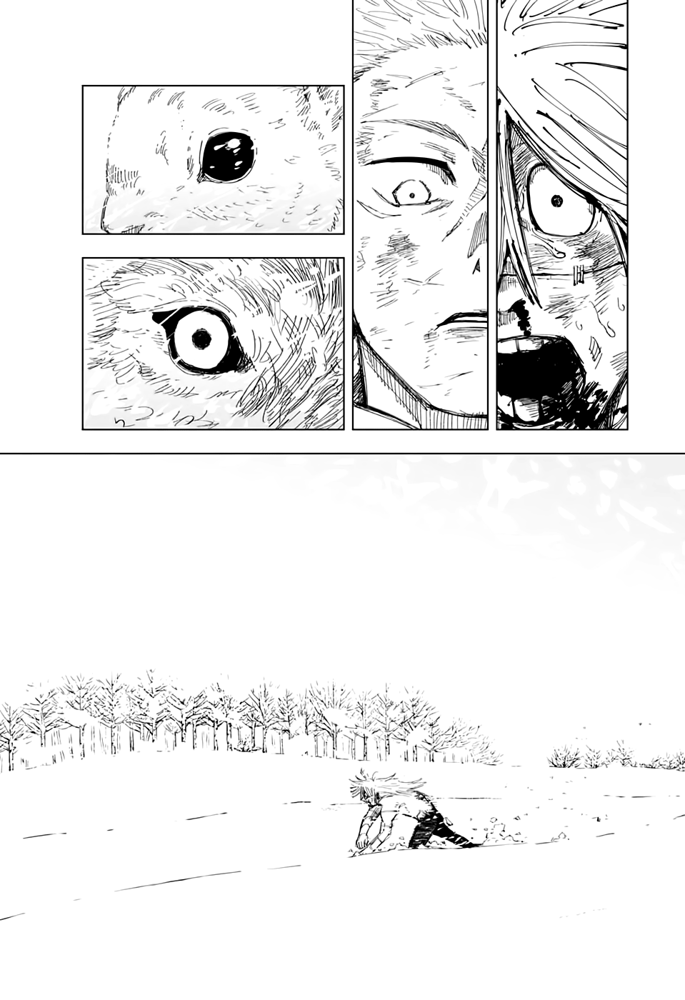 Страница 16 главы 132 манги Магическая битва / Jujutsu Kaisen