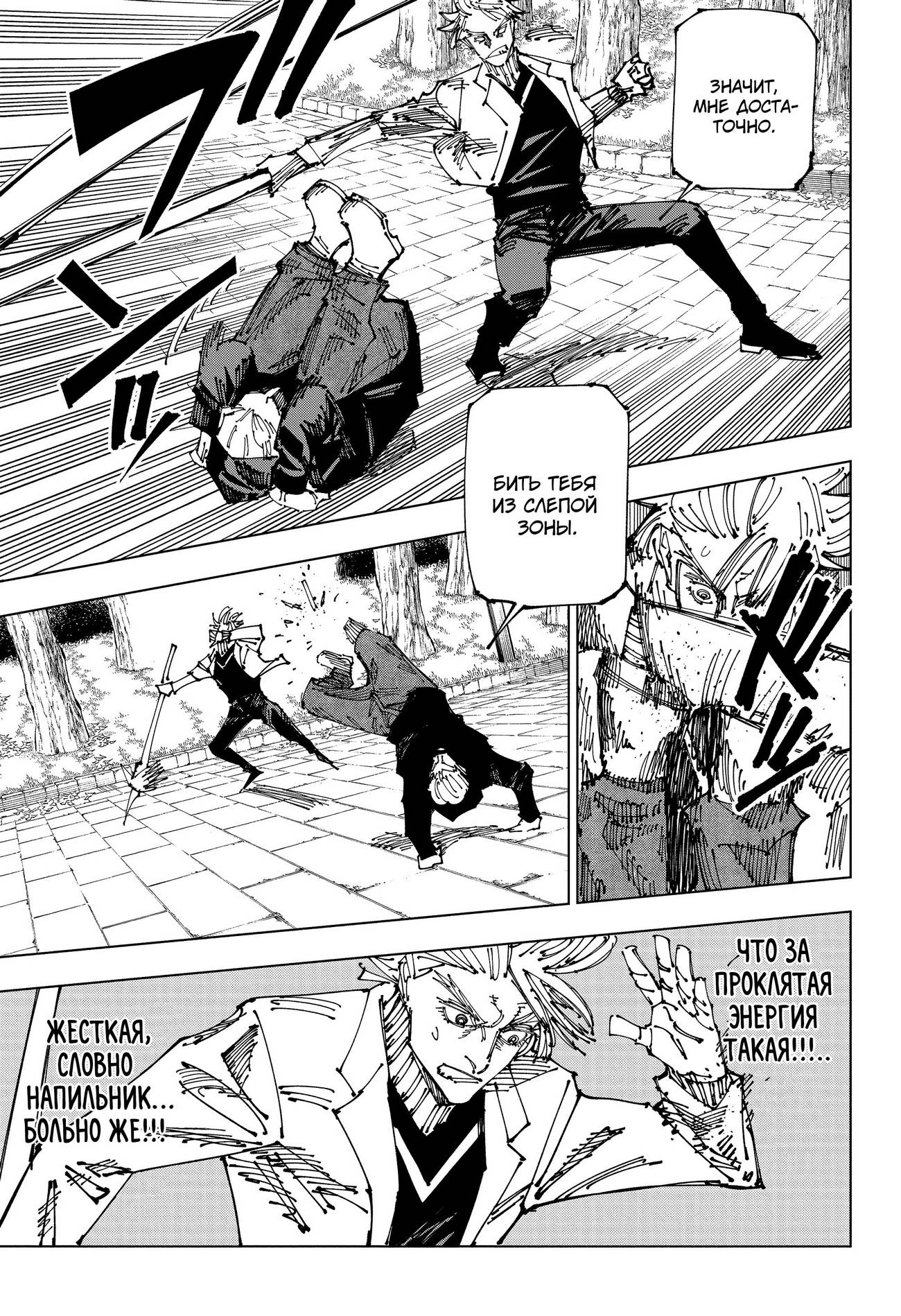 Страница 14 главы 182 манги Магическая битва / Jujutsu Kaisen