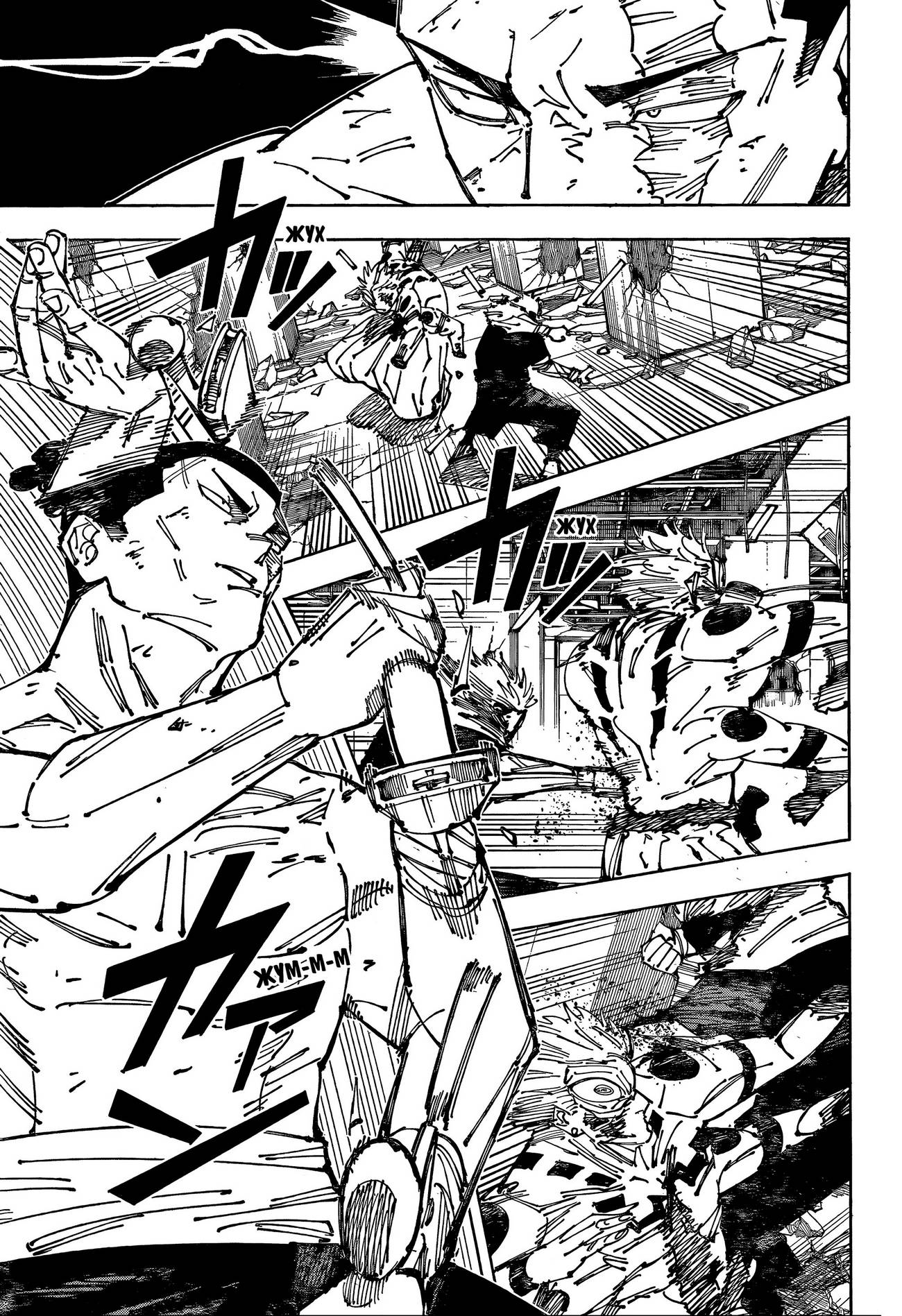 Страница 12 главы 260 манги Магическая битва / Jujutsu Kaisen