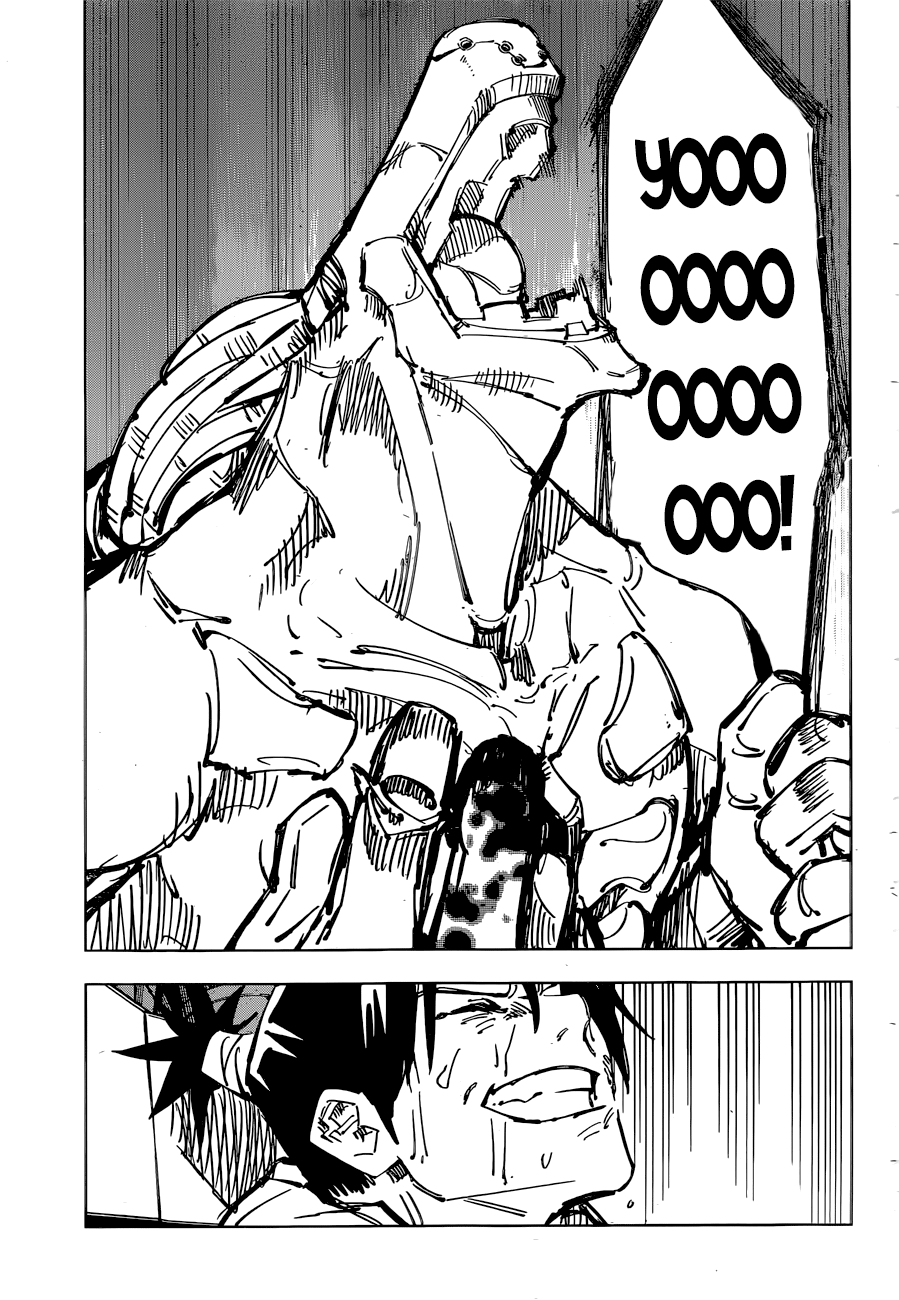 Страница 9 главы 82 манги Магическая битва / Jujutsu Kaisen