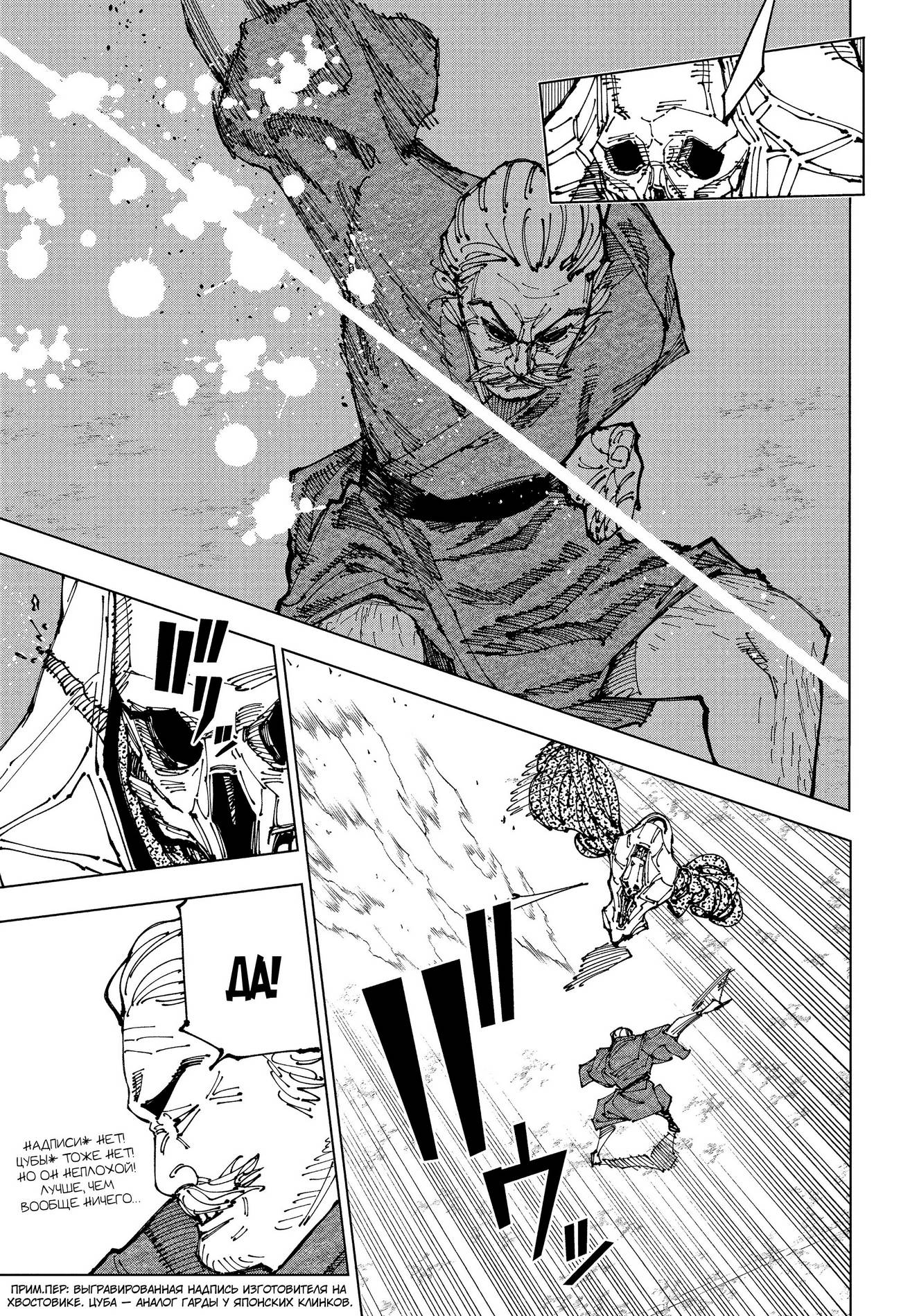 Страница 14 главы 195 манги Магическая битва / Jujutsu Kaisen