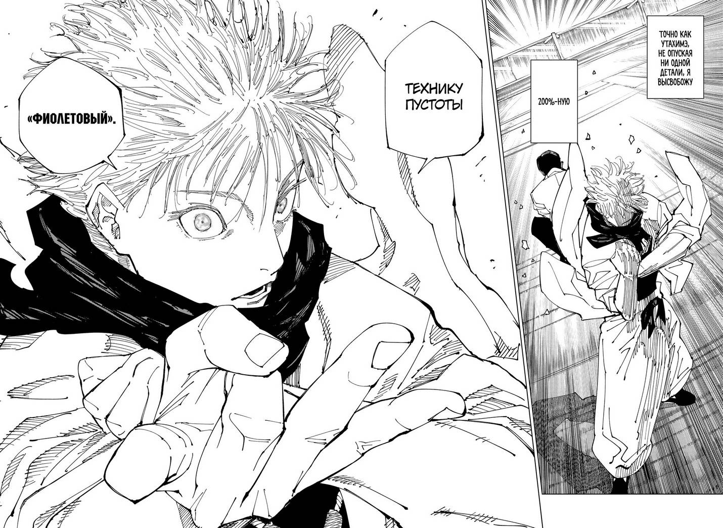 Страница 13 главы 223 манги Магическая битва / Jujutsu Kaisen