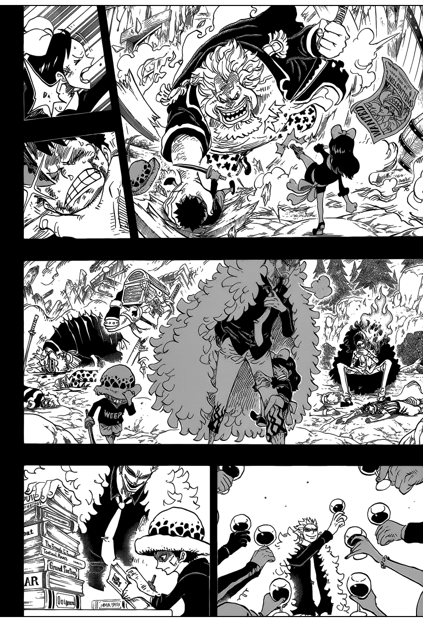 Страница 15 главы 763 манги Ван Пис / One Piece
