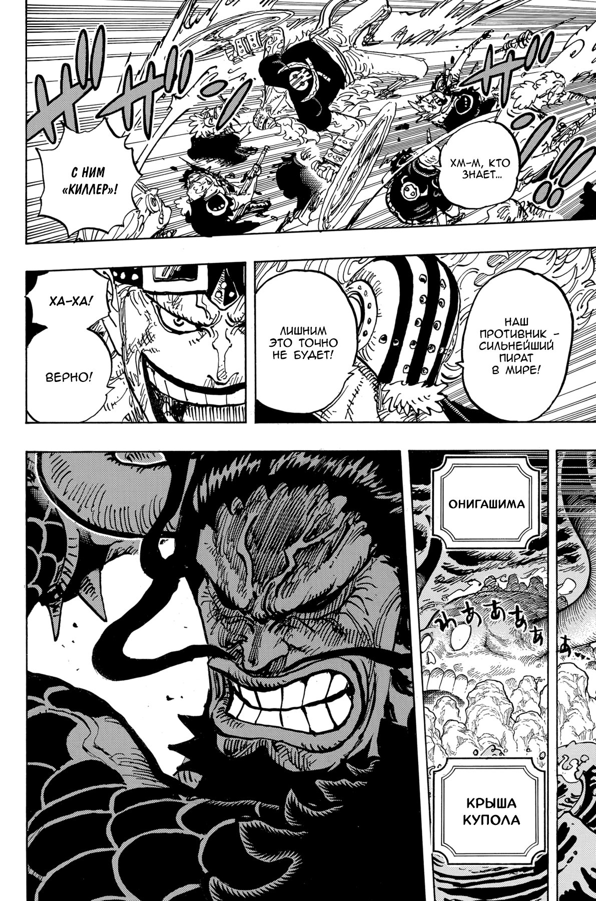 Страница 15 главы 996 манги Ван Пис / One Piece