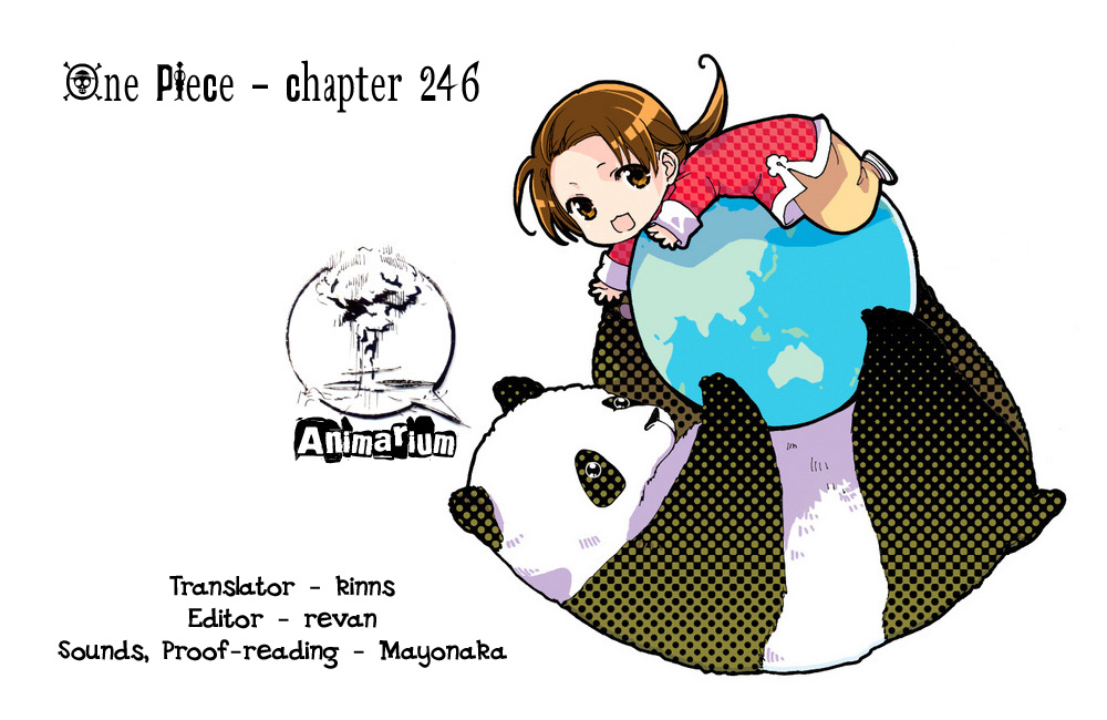 Страница 10 главы 246 манги Ван Пис / One Piece