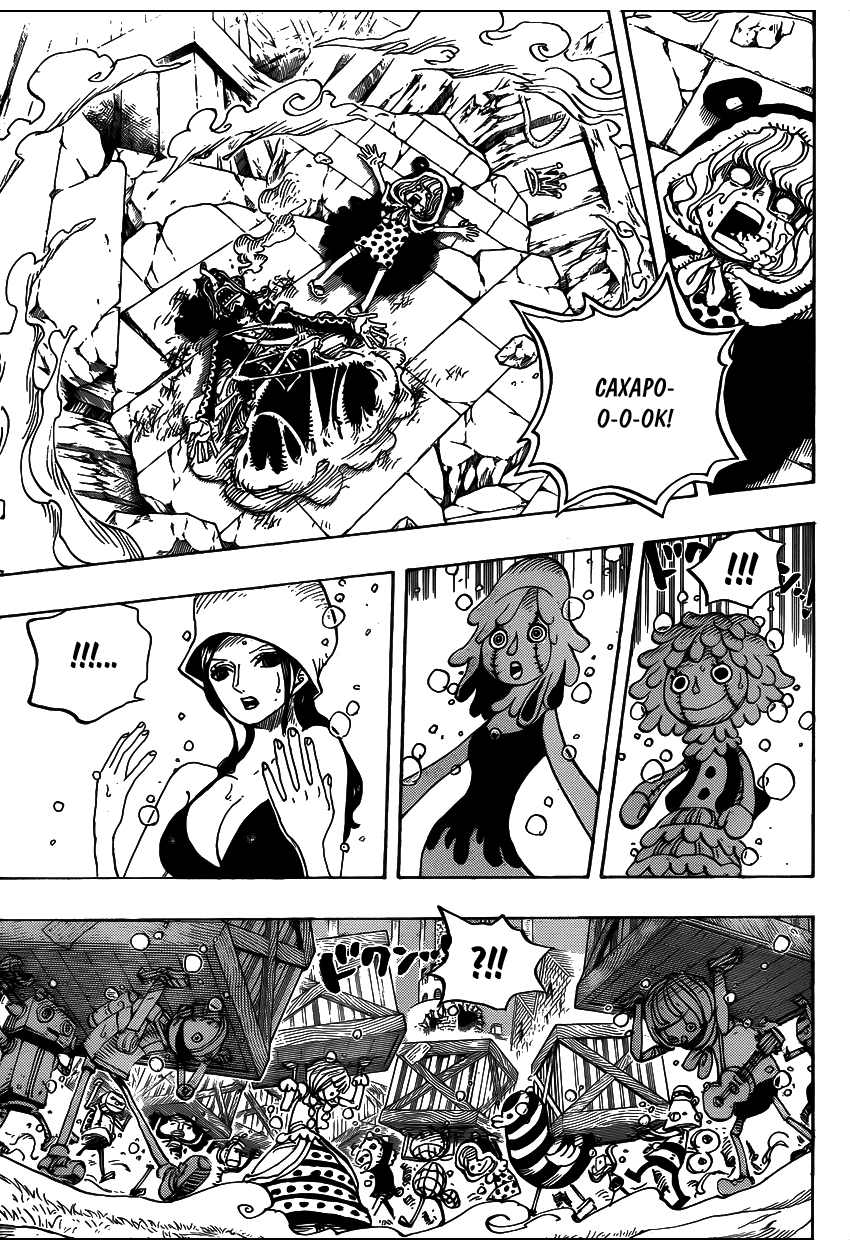 Страница 4 главы 743 манги Ван Пис / One Piece