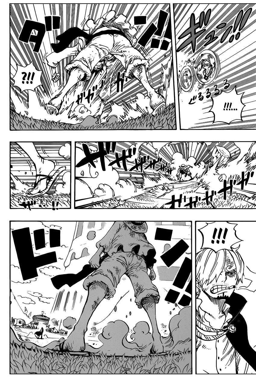 Страница 6 главы 844 манги Ван Пис / One Piece