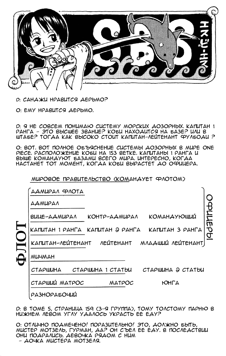 Страница 19 главы 66 манги Ван Пис / One Piece
