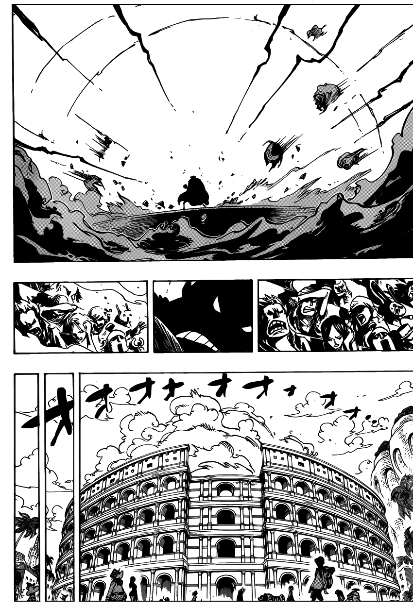 Страница 14 главы 709 манги Ван Пис / One Piece