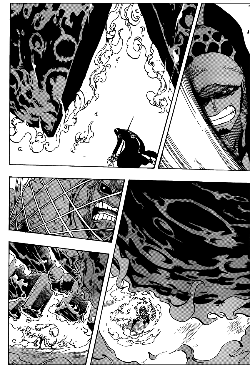 Страница 8 главы 713 манги Ван Пис / One Piece