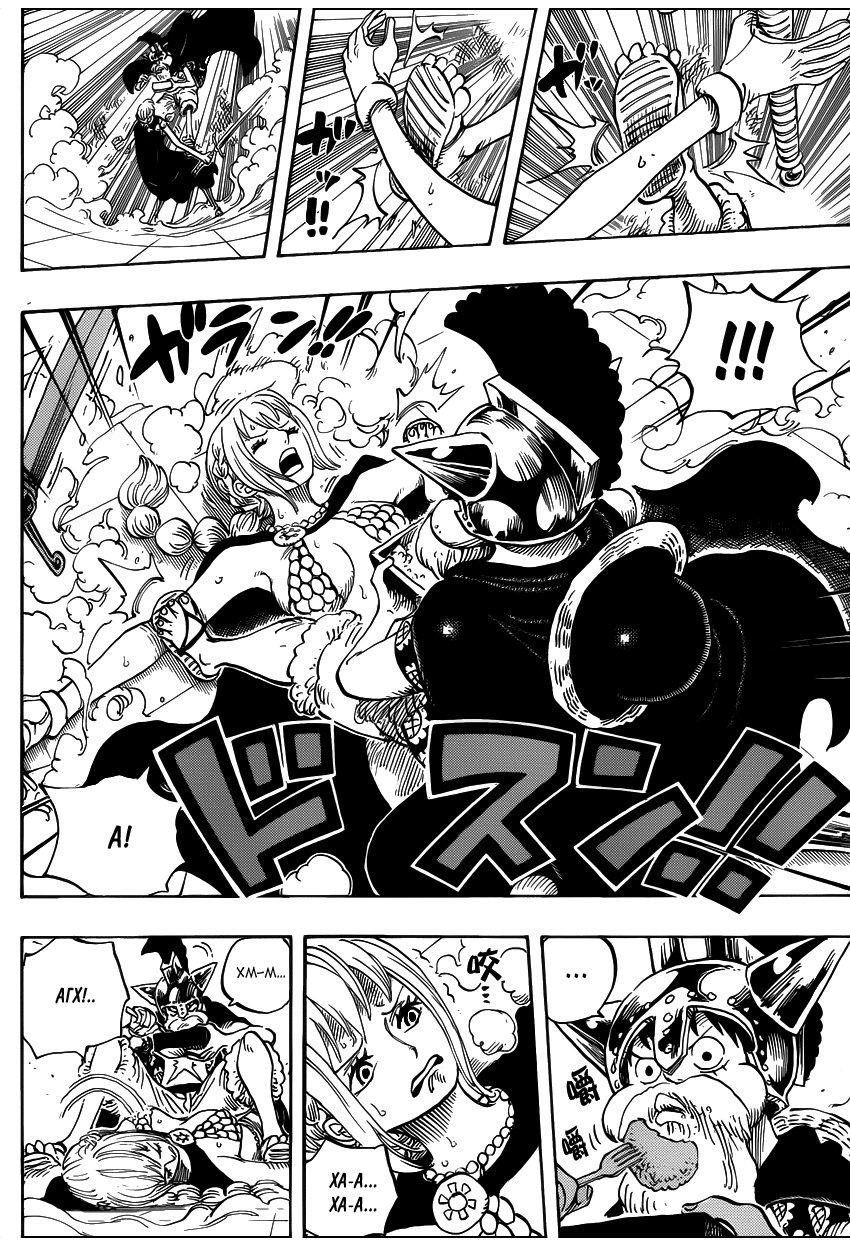 Страница 17 главы 720 манги Ван Пис / One Piece