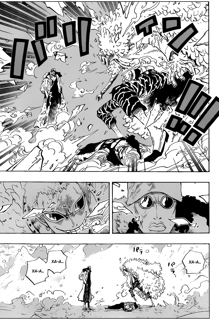 Страница 5 главы 699 манги Ван Пис / One Piece