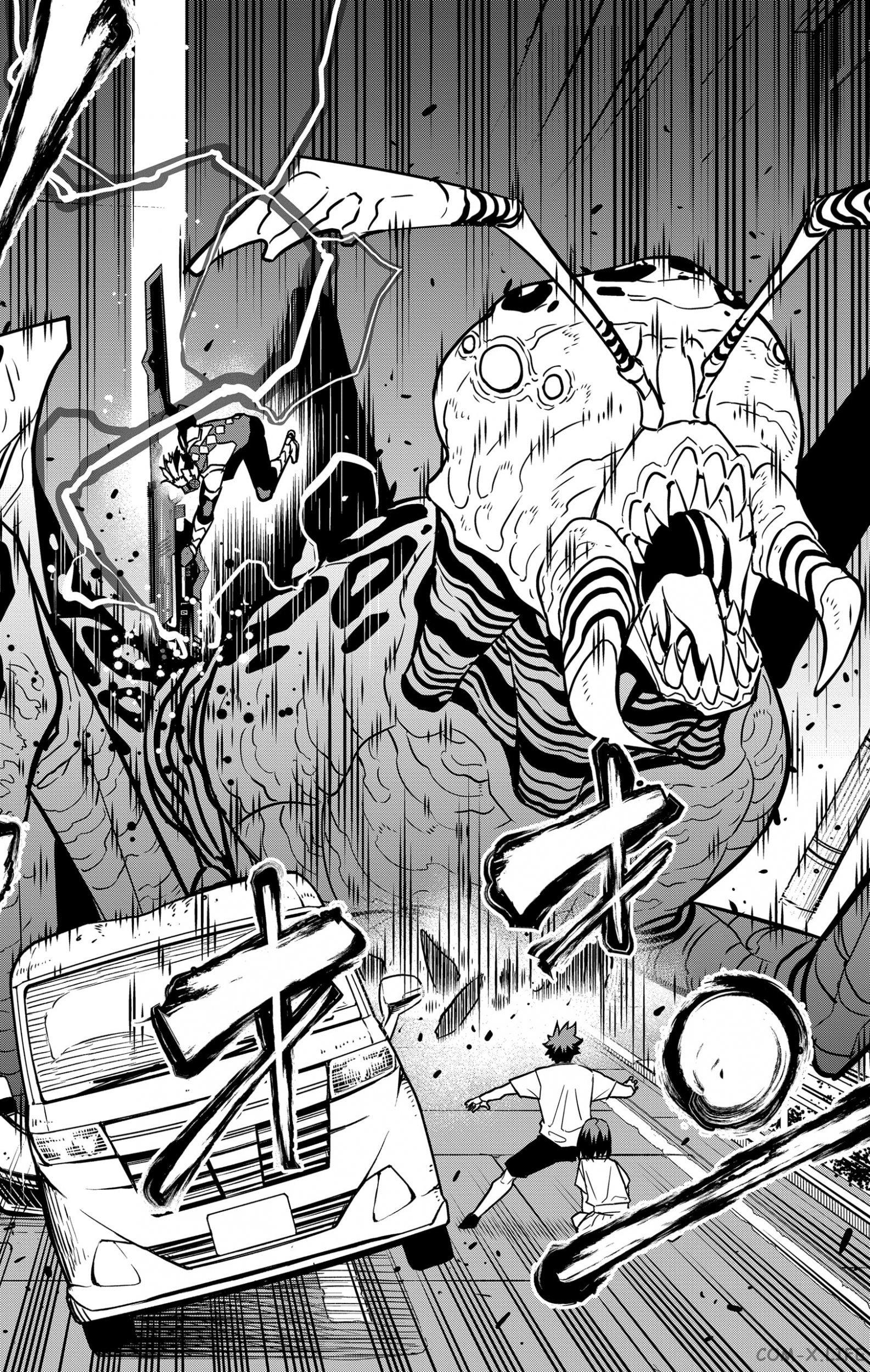 Страница 18 главы 41 манги Кайдзю No. 8 / Kaiju No. 8