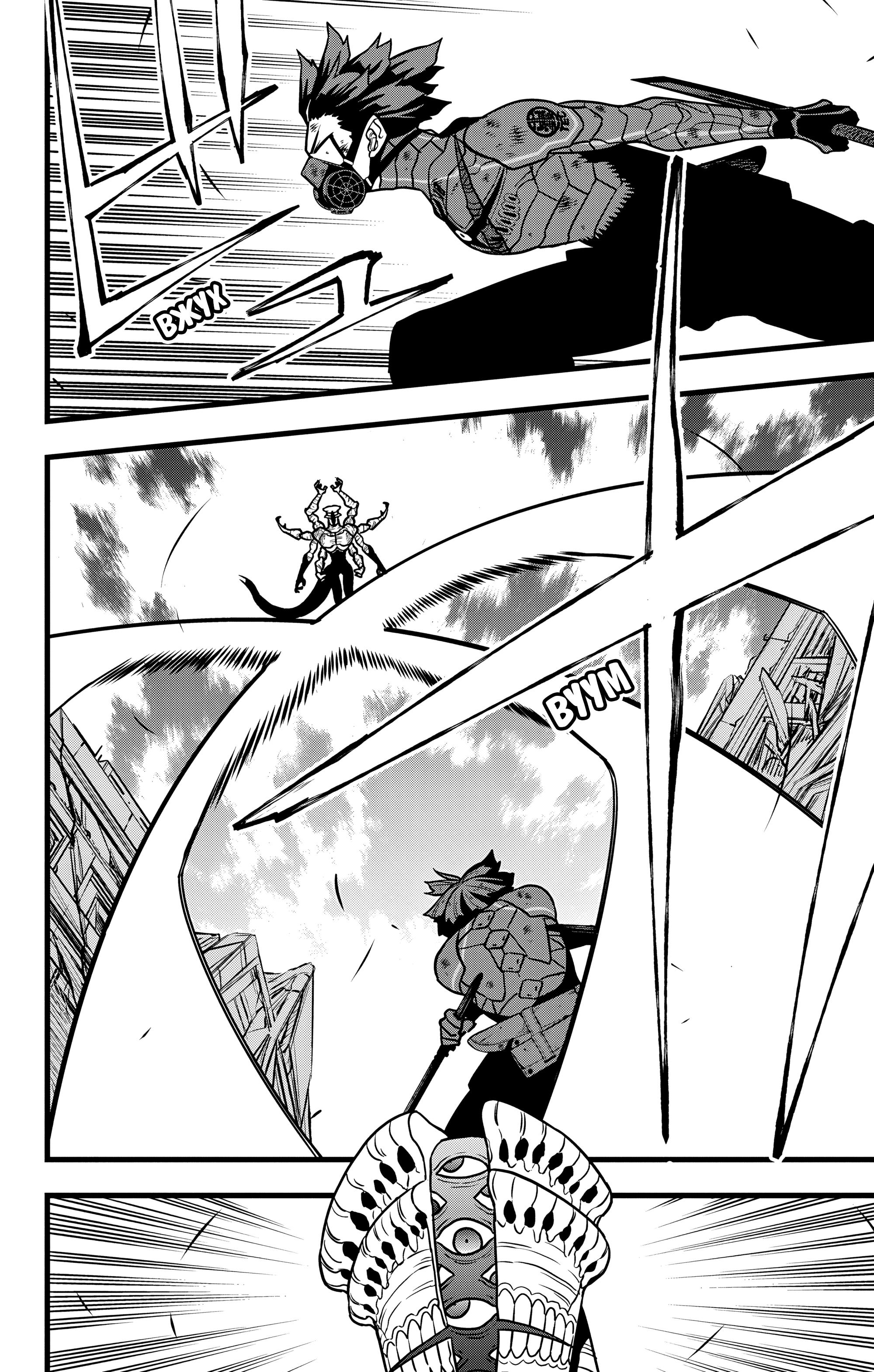 Страница 14 главы 115 манги Кайдзю No. 8 / Kaiju No. 8