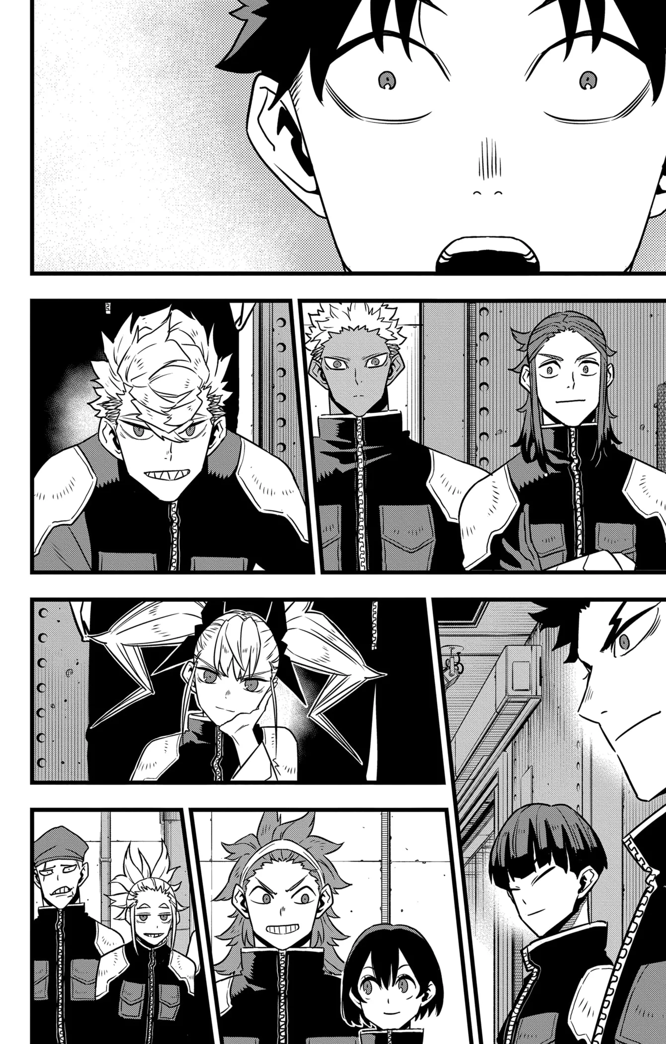 Страница 17 главы 129 манги Кайдзю No. 8 / Kaiju No. 8