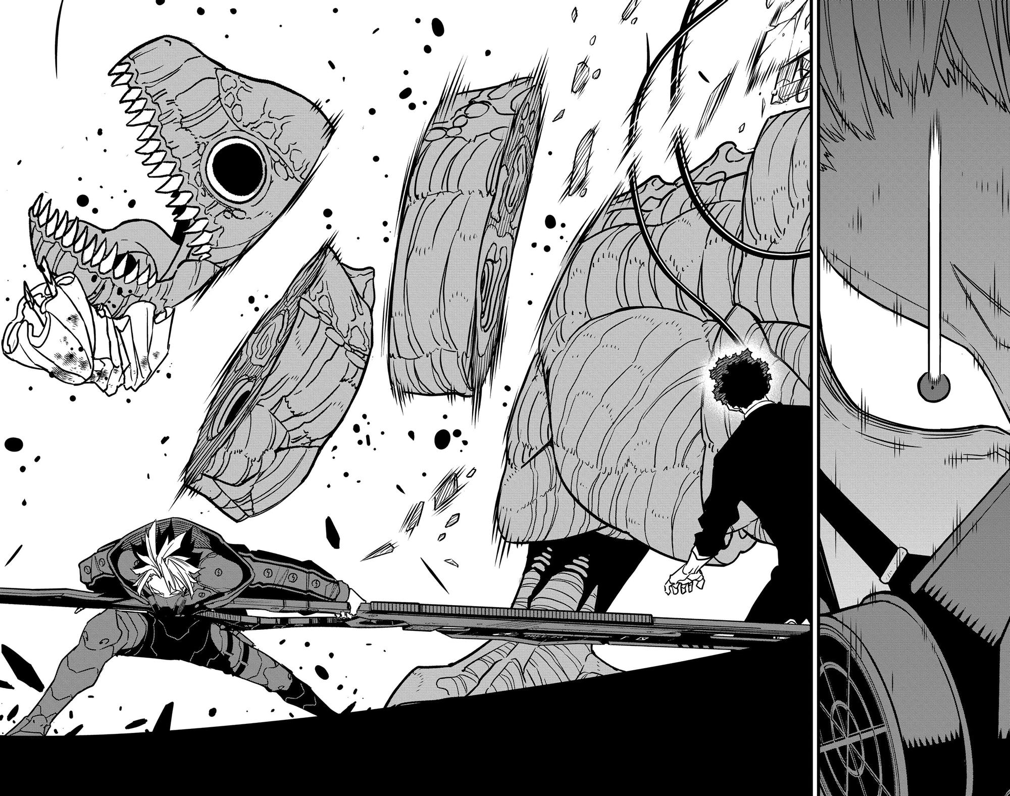 Страница 17 главы 70 манги Кайдзю No. 8 / Kaiju No. 8