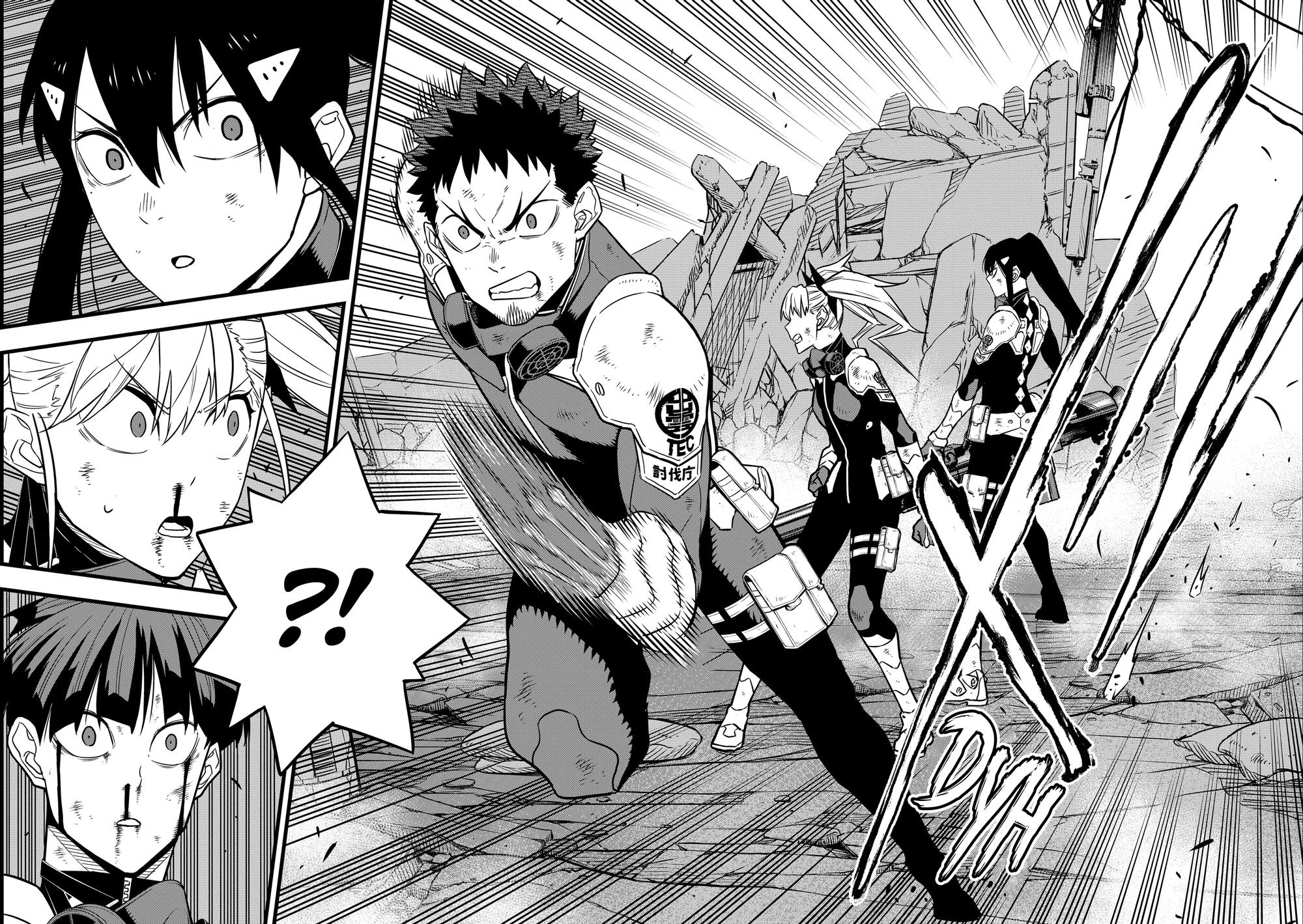 Страница 11 главы 31 манги Кайдзю No. 8 / Kaiju No. 8