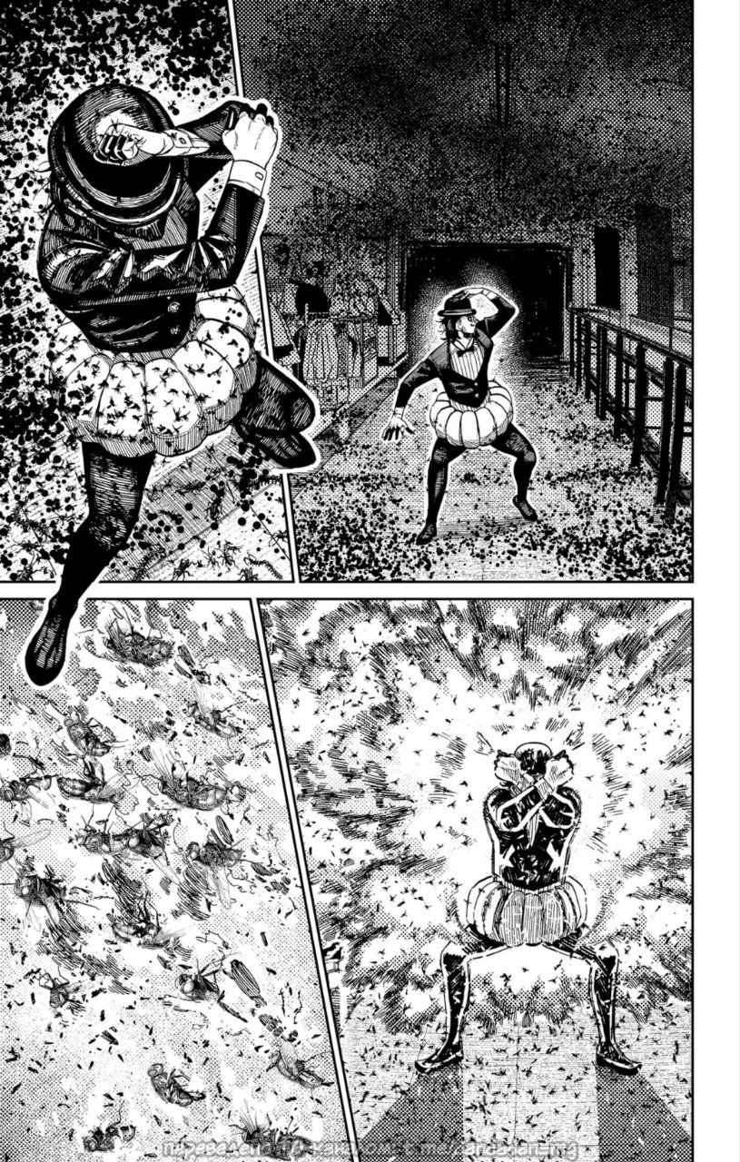 Страница 10 главы 222 манги Дандадан / Dandadan