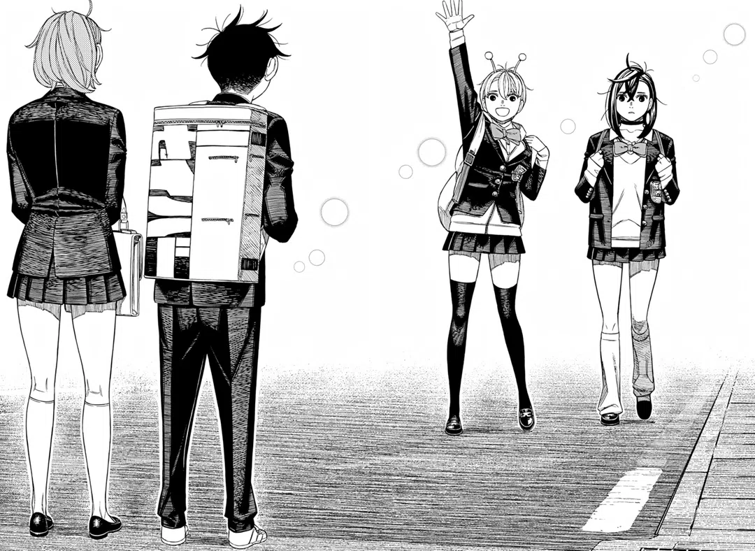 Страница 8 главы 212 манги Дандадан / Dandadan