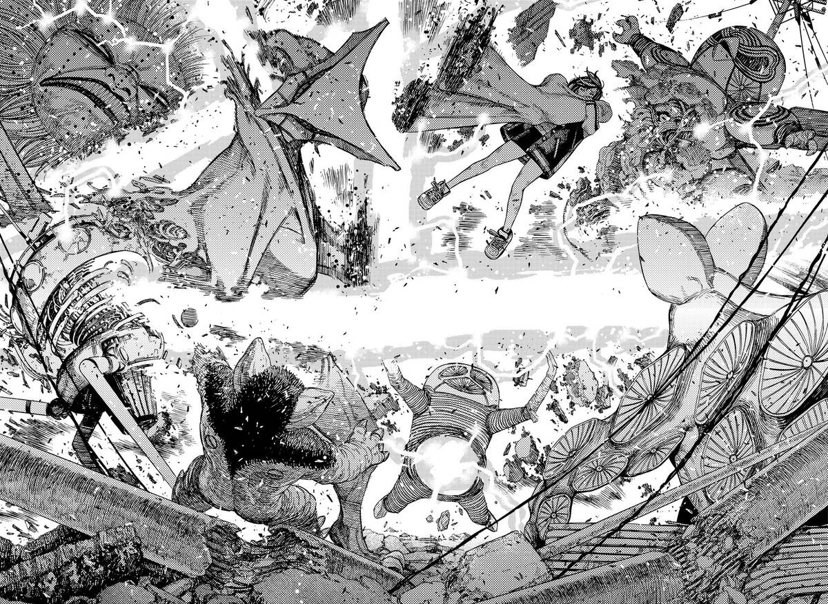 Страница 9 главы 111 манги Дандадан / Dandadan