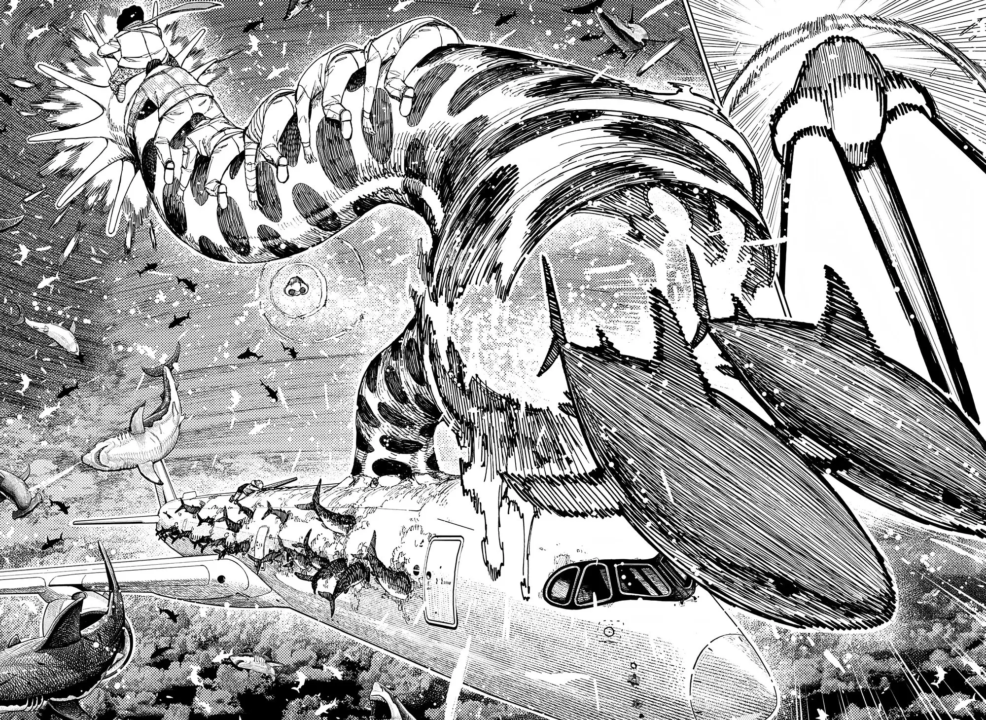 Страница 10 главы 197 манги Дандадан / Dandadan