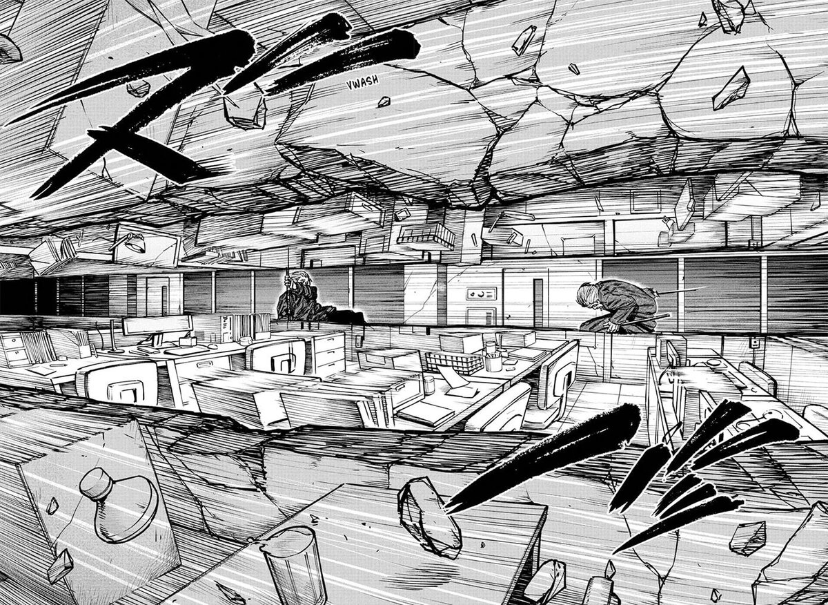 Страница 6 главы 52 манги Дни Сакамото / Sakamoto Days