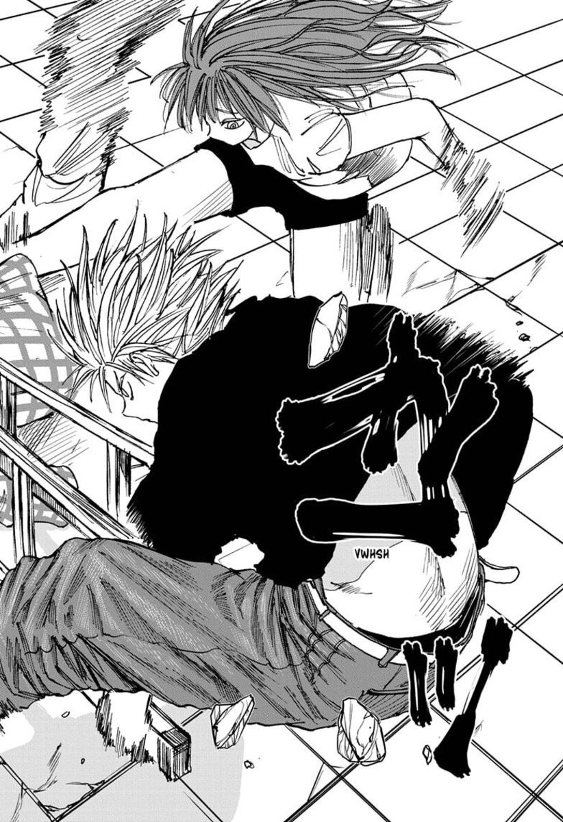 Страница 18 главы 41 манги Дни Сакамото / Sakamoto Days