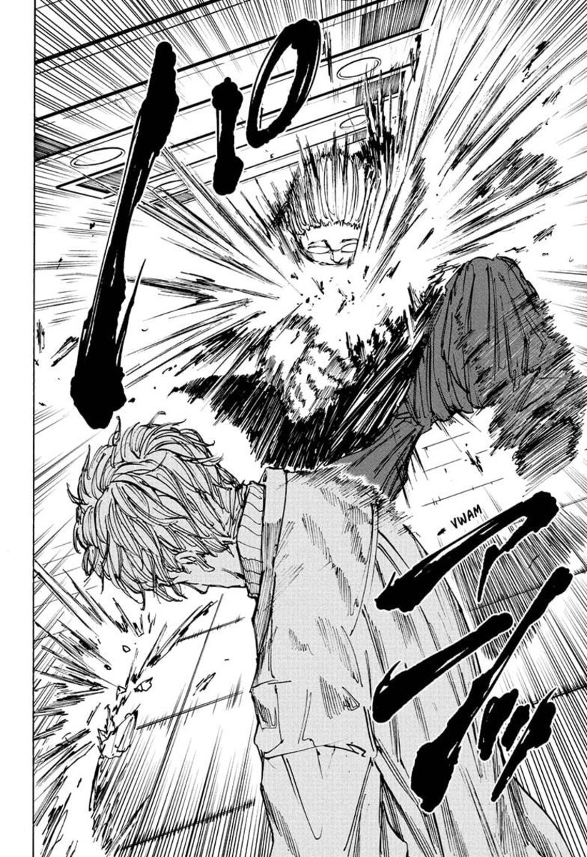 Страница 6 главы 53 манги Дни Сакамото / Sakamoto Days