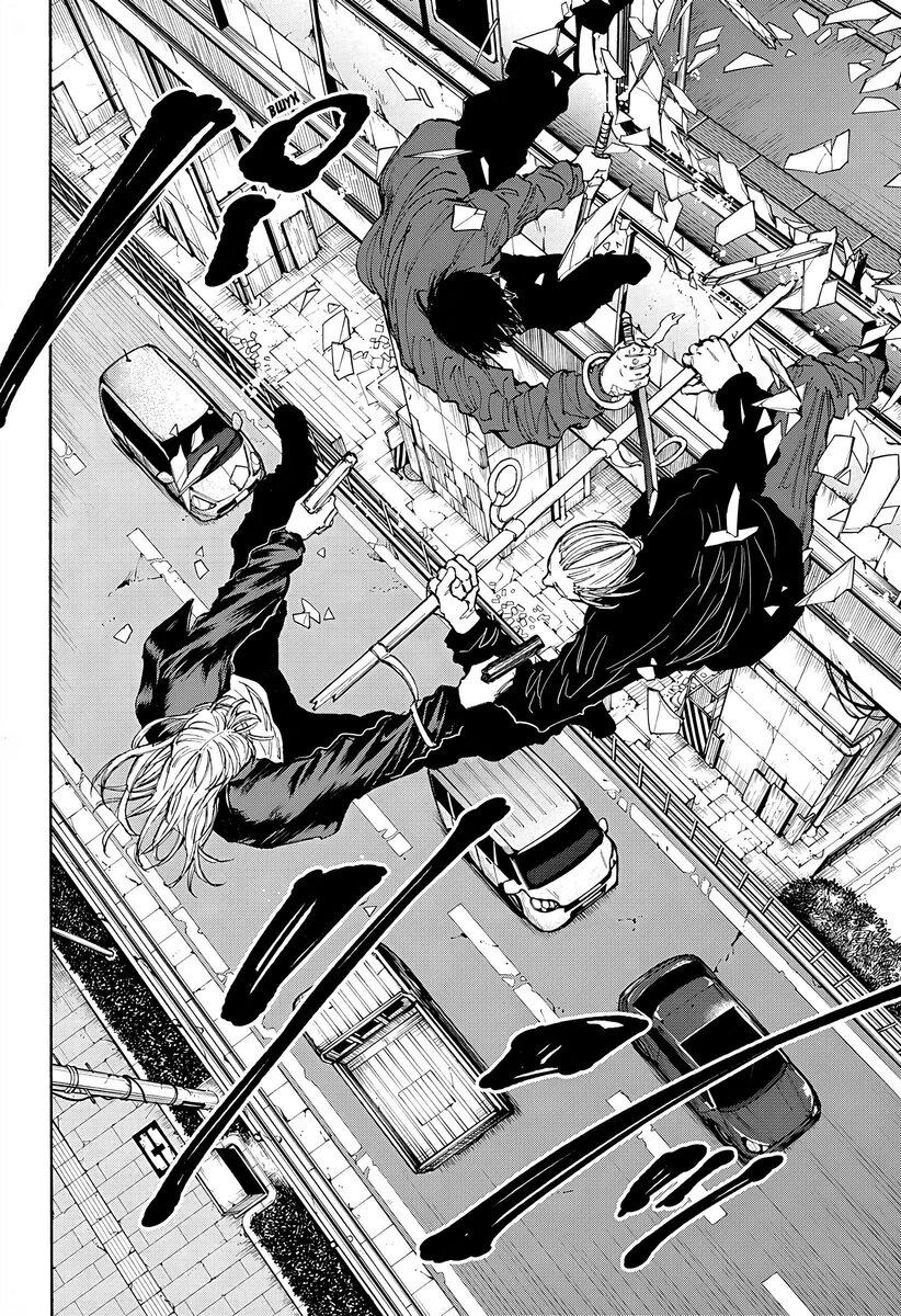 Страница 16 главы 107 манги Дни Сакамото / Sakamoto Days