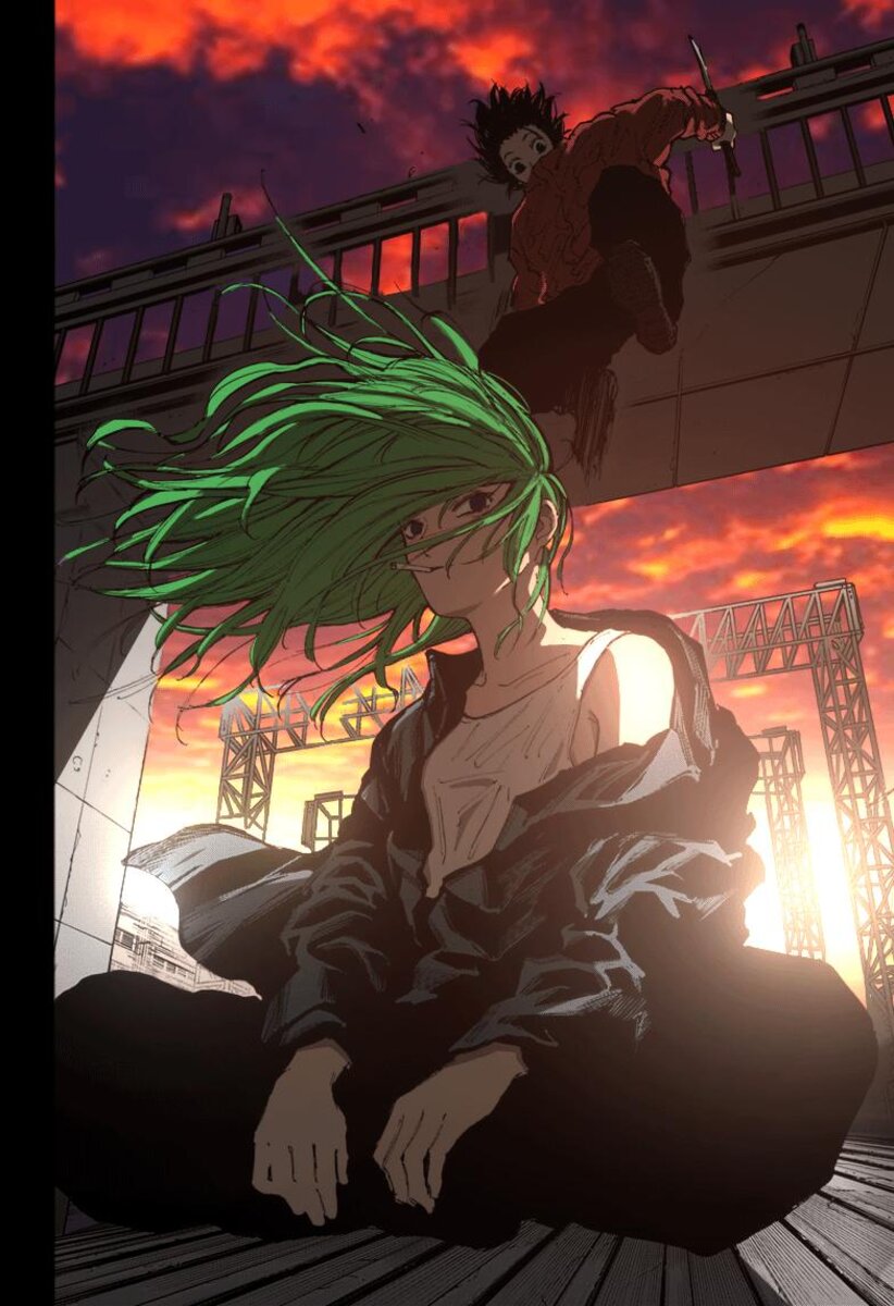 Страница 7 главы 107 манги Дни Сакамото / Sakamoto Days