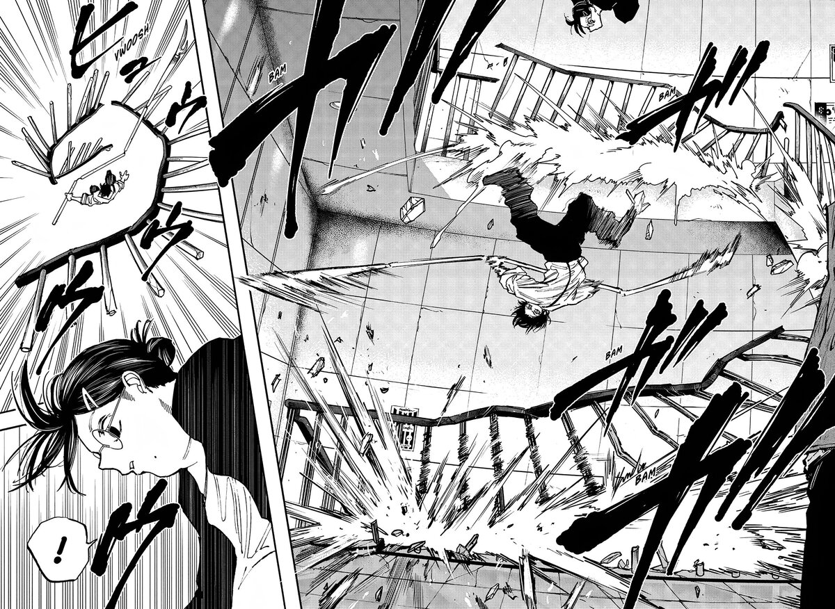 Страница 6 главы 85 манги Дни Сакамото / Sakamoto Days