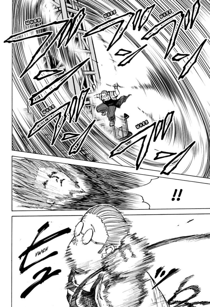 Страница 15 главы 49 манги Дни Сакамото / Sakamoto Days