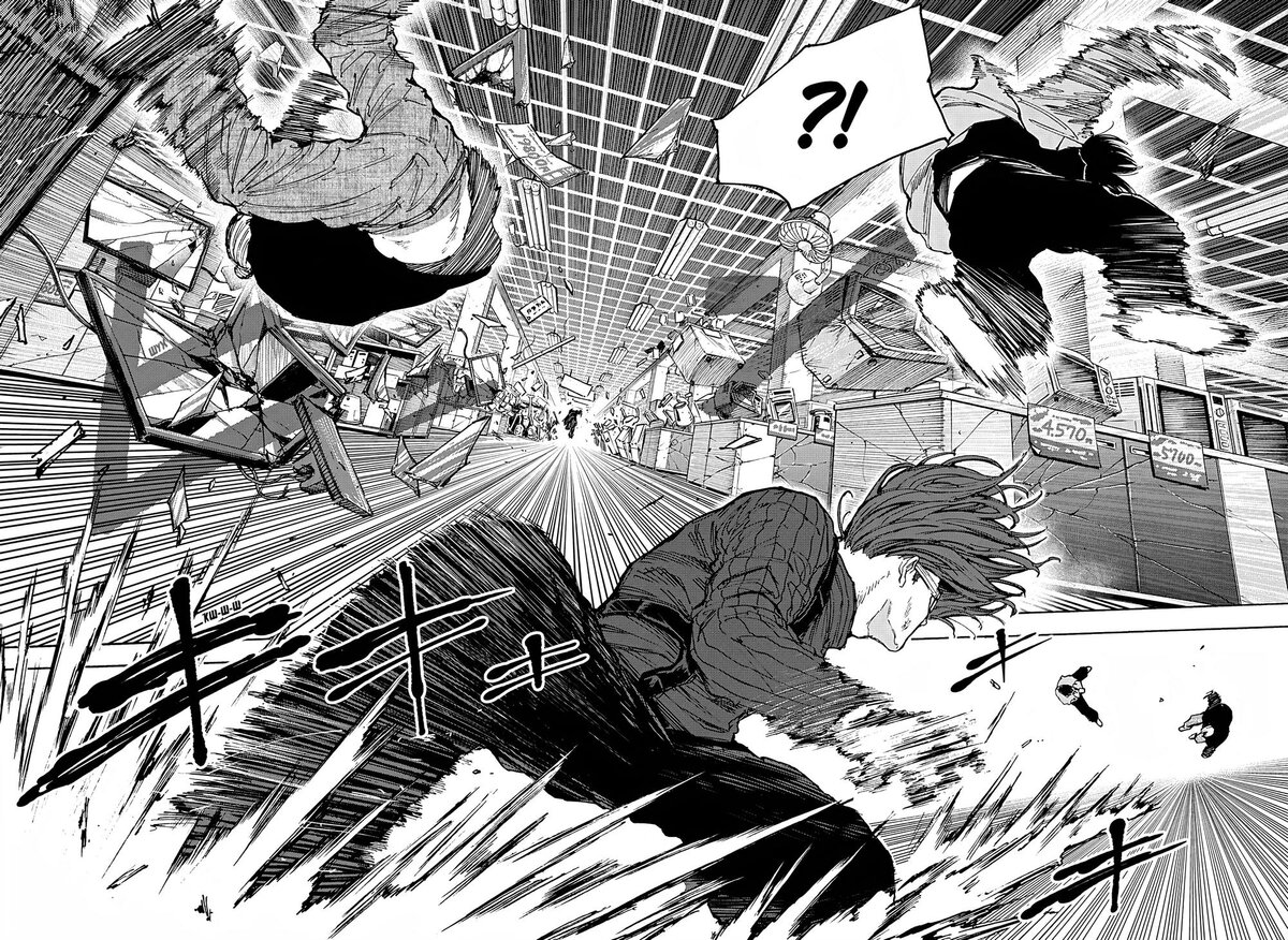 Страница 4 главы 109 манги Дни Сакамото / Sakamoto Days