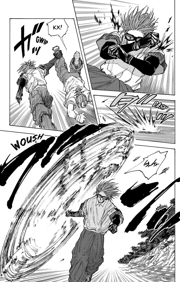 Страница 12 главы 67 манги Дни Сакамото / Sakamoto Days