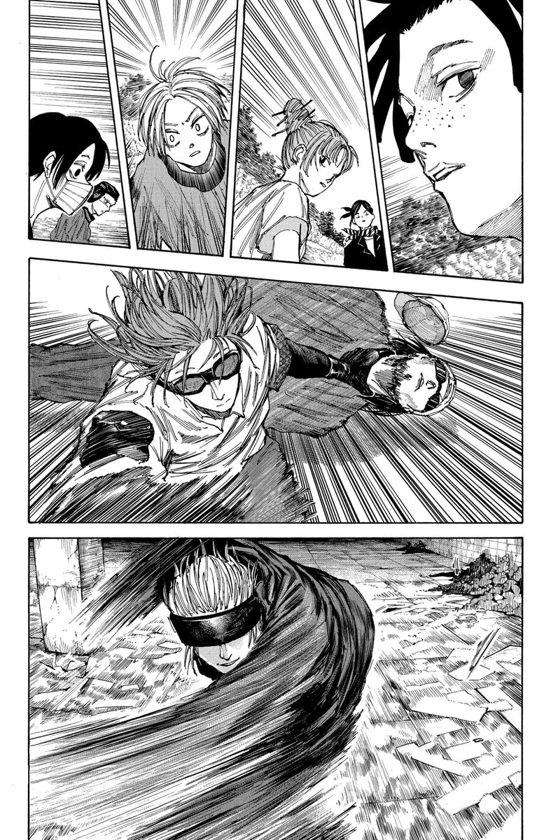 Страница 8 главы 67 манги Дни Сакамото / Sakamoto Days