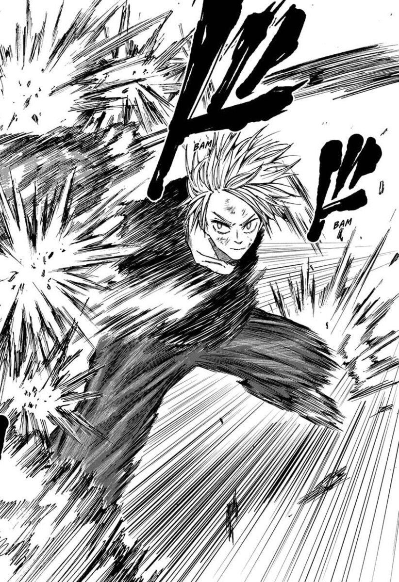 Страница 18 главы 40 манги Дни Сакамото / Sakamoto Days