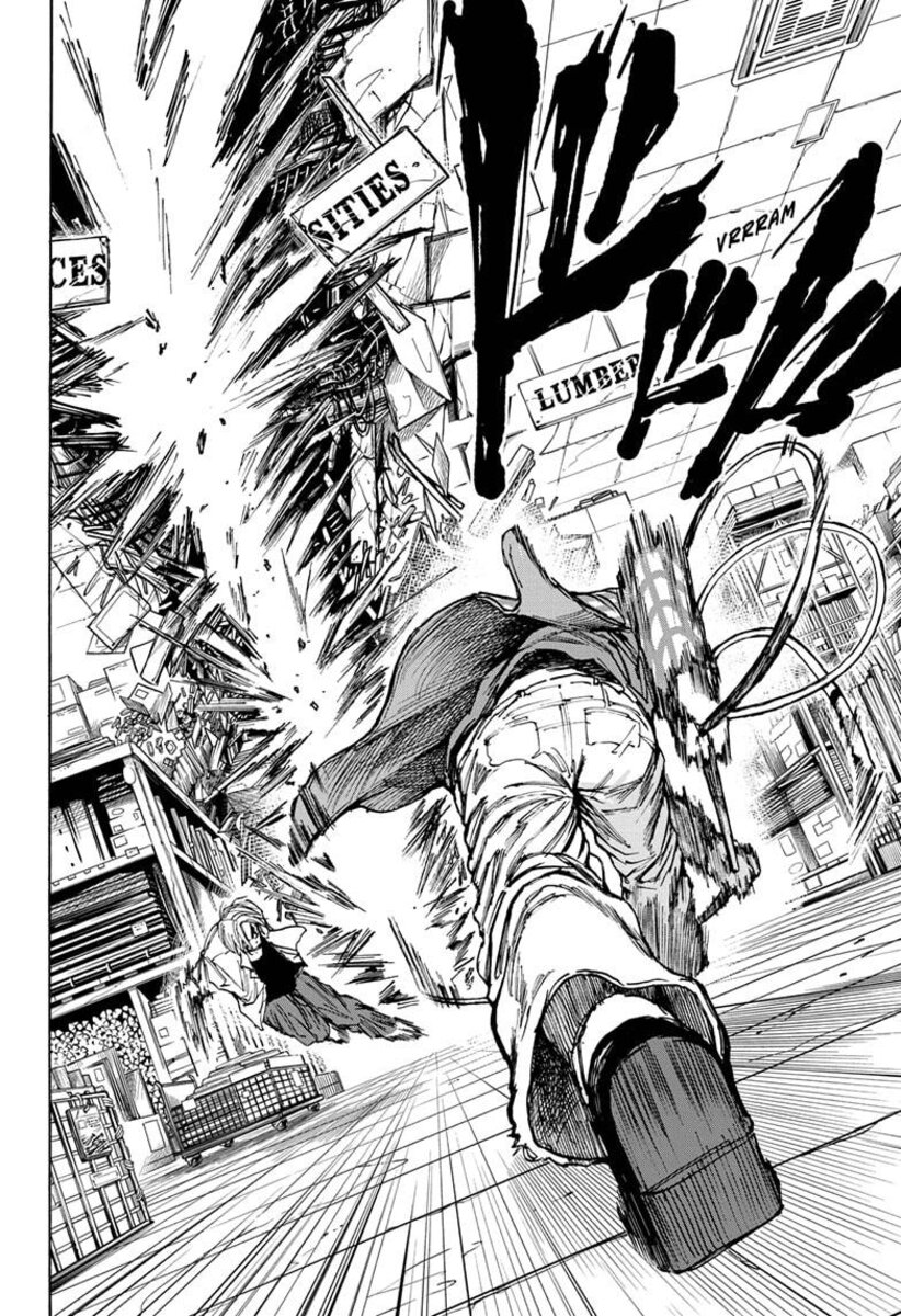 Страница 4 главы 40 манги Дни Сакамото / Sakamoto Days