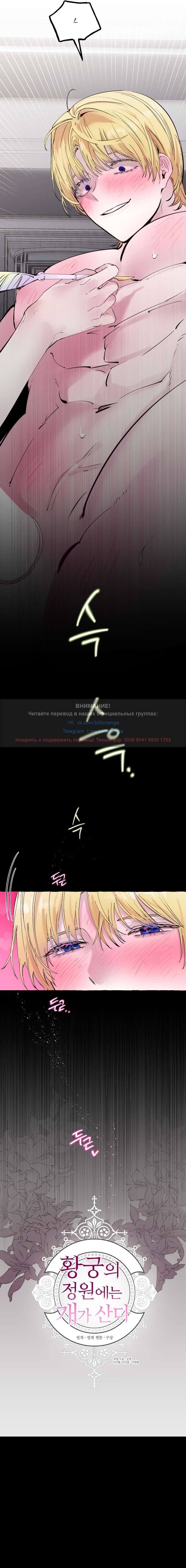 Страница 10 главы 46 манги В императорском саду живёт собака / In the Doghouse