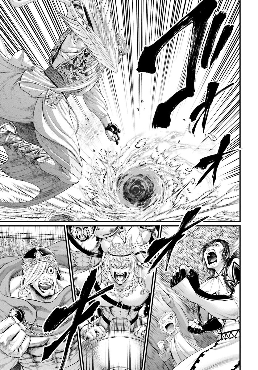 Страница 58 главы 83 манги Повесть о Конце Света / Record of Ragnarok