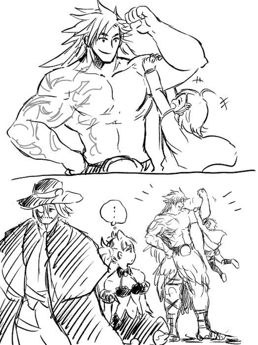 Страница 80 главы 39 манги Повесть о Конце Света / Record of Ragnarok