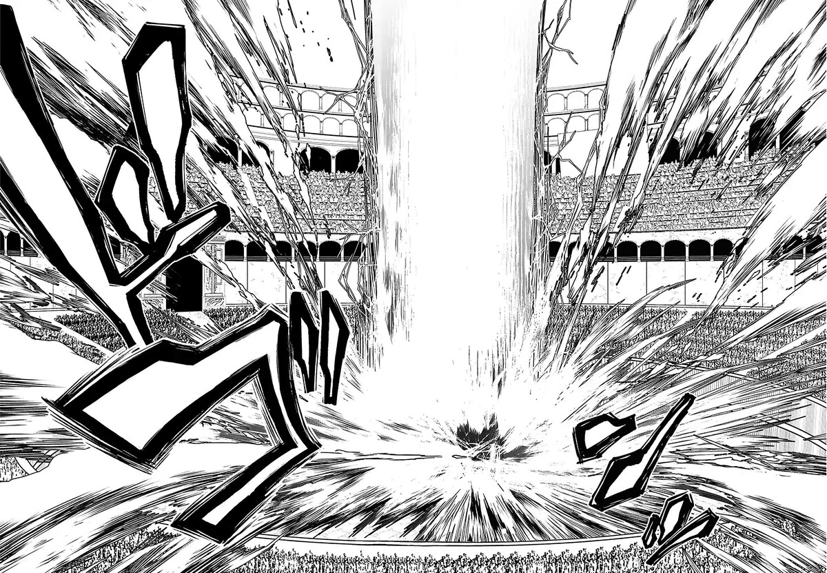 Страница 45 главы 2 манги Повесть о Конце Света / Record of Ragnarok